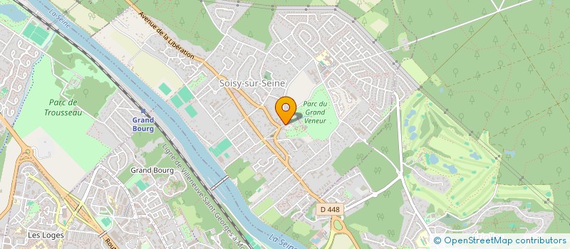 localisation de l'entreprise SCI PAZAPA à SOISY-SUR-SEINE