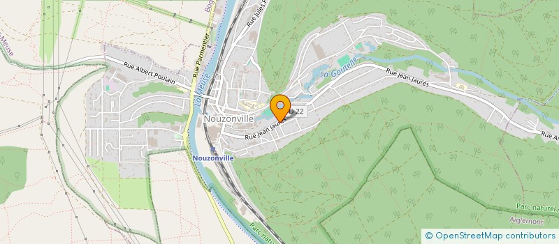 localisation de l'entreprise SCI   PB  NOUZONVILLE