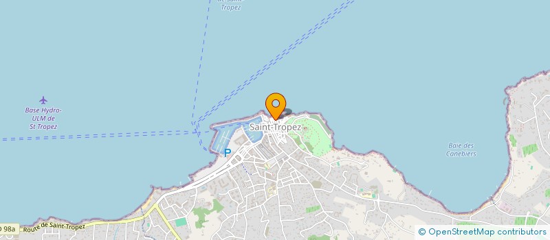 localisation de l'entreprise SCI PB DEVELOPPEMENT à SAINT-TROPEZ