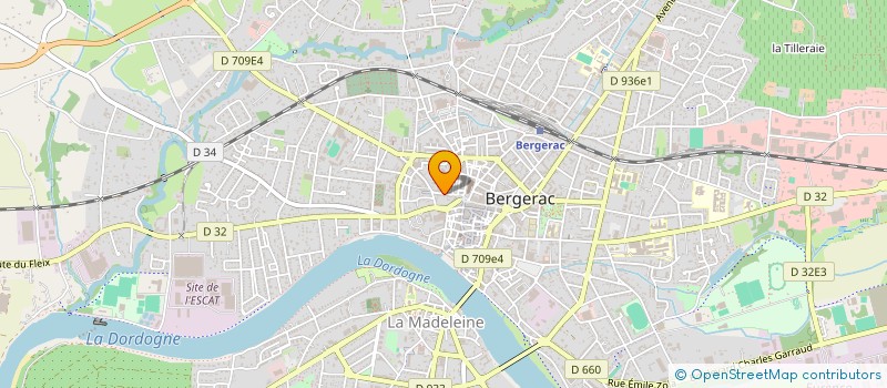 localisation de l'entreprise SCI PB IMMEUBLE à BERGERAC