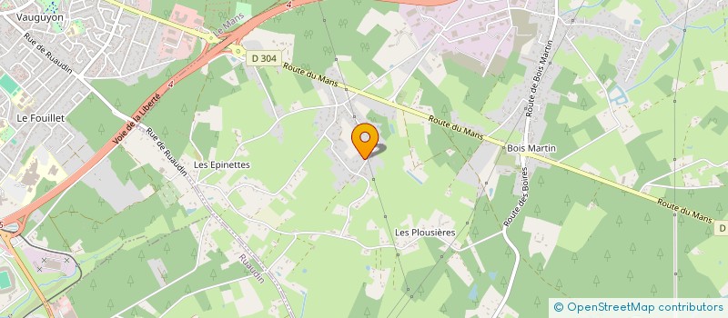 localisation de l'entreprise SCI PB IMMO  CHANGE