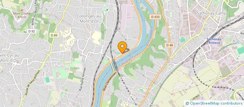 localisation de l'entreprise SCI PB IMMO  COLLONGES-AU-MONT-D'OR