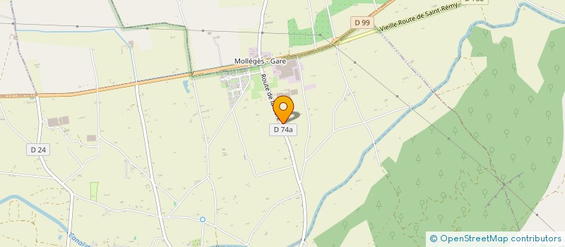 localisation de l'entreprise SCI PB LUX  EYGALIERES