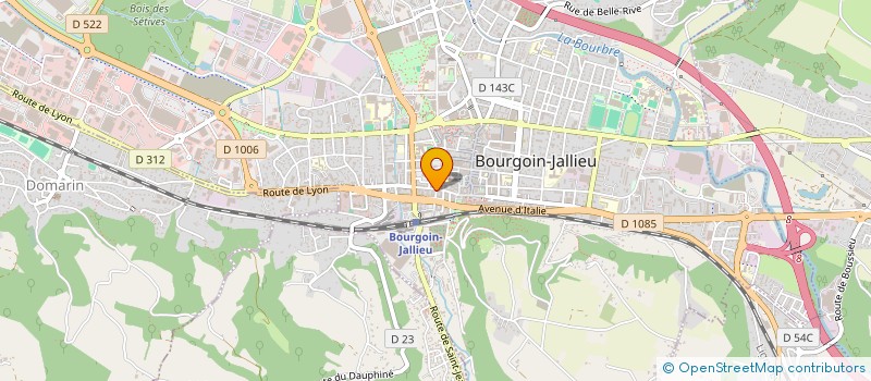 localisation de l'entreprise SCI PB2M à LYON