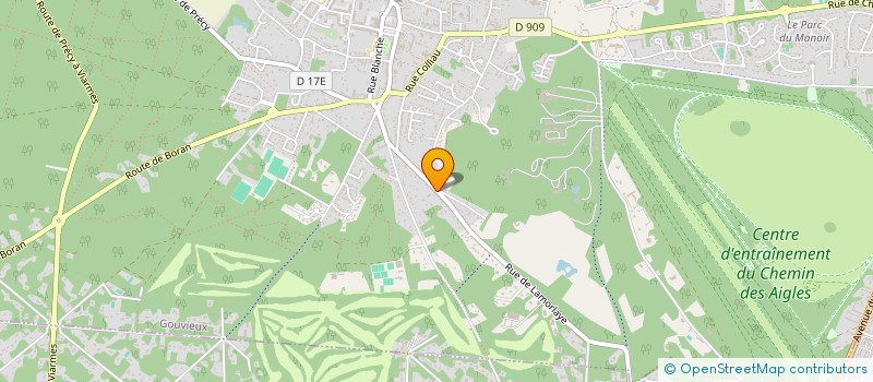 localisation de l'entreprise SCI PBAE  GOUVIEUX