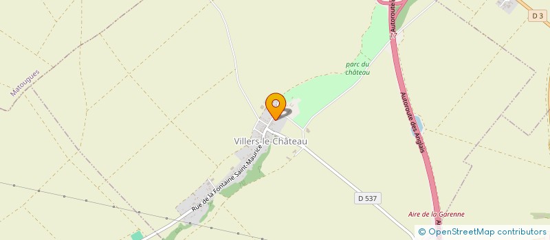 localisation de l'entreprise SCI PBB  VILLERS-LE-CHATEAU