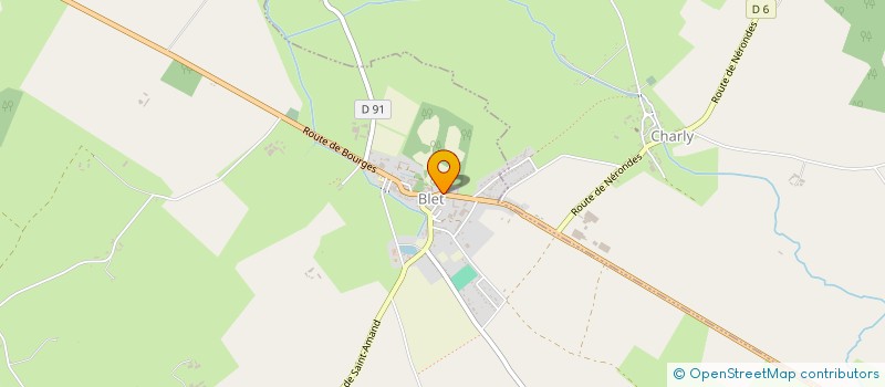 localisation de l'entreprise SCI PBBGC à AZAY-LE-FERRON
