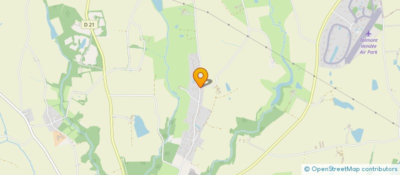 localisation de l'entreprise SCI PBI  TALMONT-SAINT-HILAIRE
