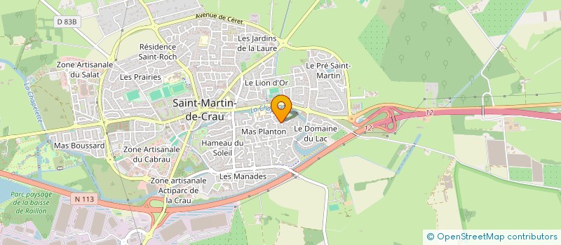 localisation de l'entreprise SCI PC à SAINT-MARTIN-DE-CRAU