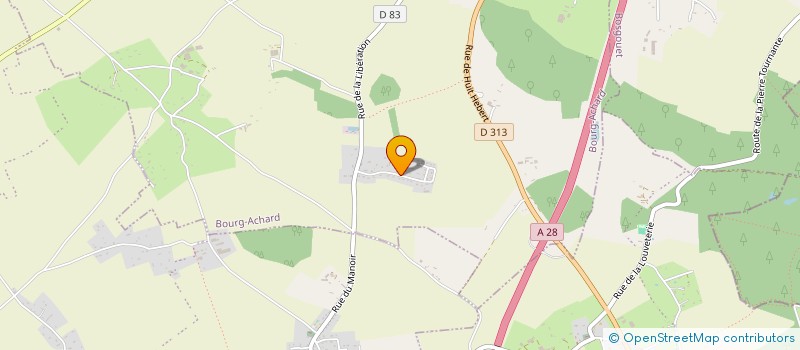 localisation de l'entreprise SCI PC COMPAGNIE  BOURG-ACHARD