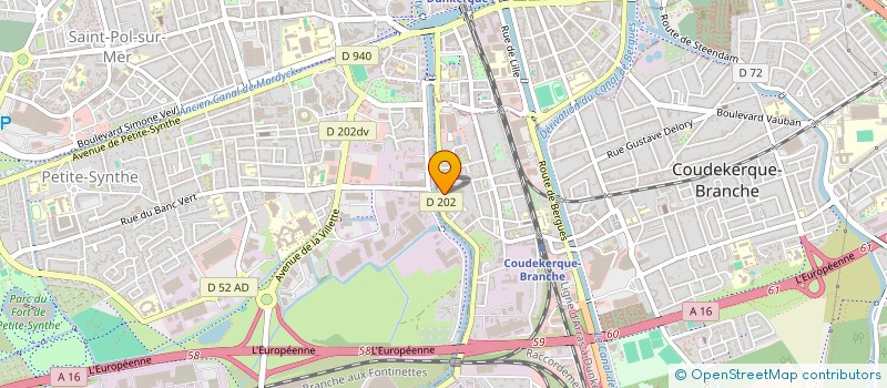 localisation de l'entreprise SCI PC CONTROLE  COUDEKERQUE-BRANCHE