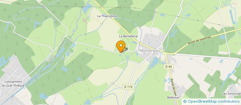 localisation de l'entreprise SCI PC IMMO à MONTEREAU