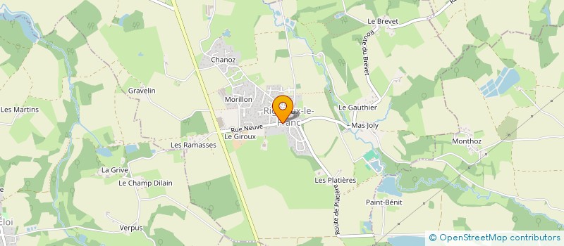 localisation de l'entreprise SCI PC1  RIGNIEUX-LE-FRANC