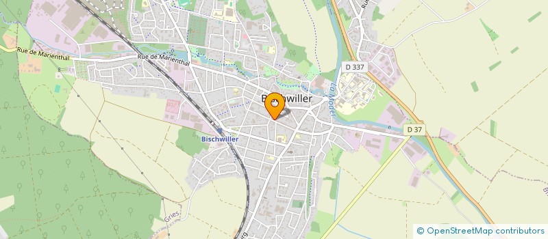 localisation de l'entreprise SCI PCA DKE  BISCHWILLER