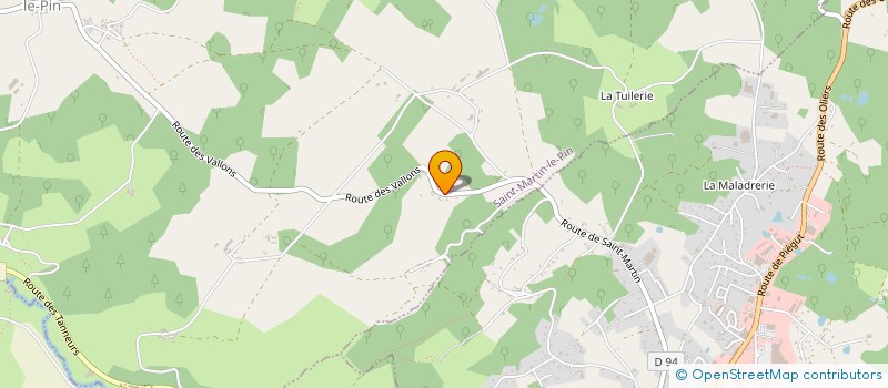 localisation de l'entreprise SCI PCAN  SAINT-MARTIN-LE-PIN