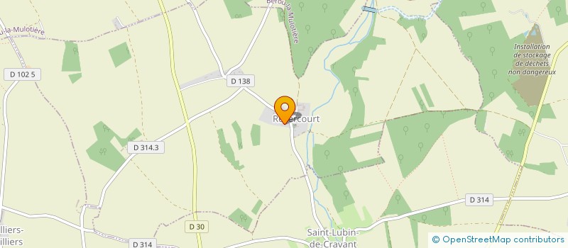 localisation de l'entreprise SCI PCB à SAINT-LUBIN-DE-CRAVANT
