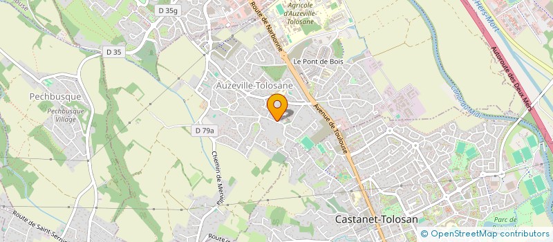 localisation de l'entreprise SCI PCB GAMBETTA  MERVILLA