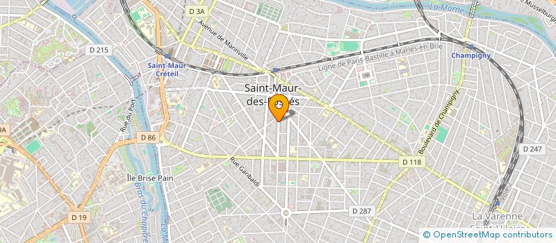 localisation de l'entreprise SCI PCBF NIMES à SAINT-MAUR-DES-FOSSES