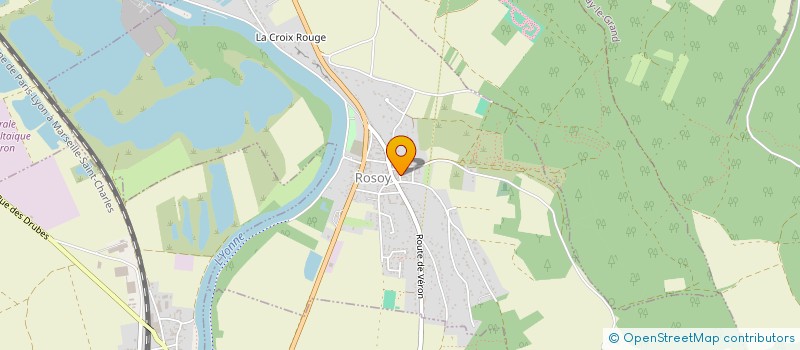 localisation de l'entreprise SCI PCC  ROSOY