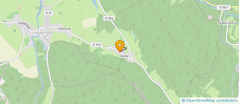 localisation de l'entreprise SCI PCCL  METAIRIES-SAINT-QUIRIN