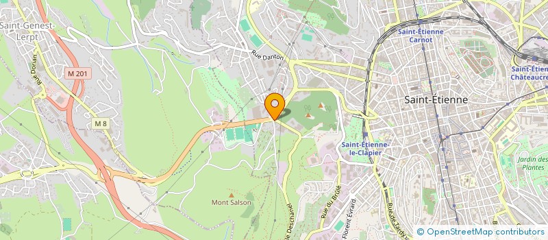 localisation de l'entreprise SCI PCD  SAINT-ETIENNE