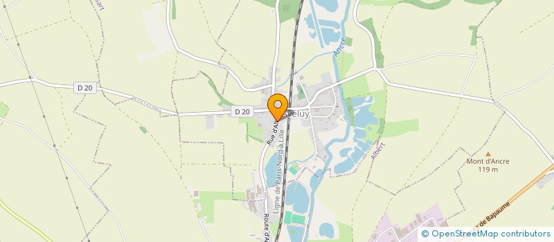 localisation de l'entreprise SCI PCEE  MILLENCOURT