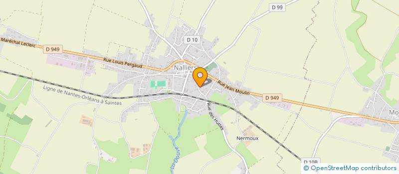 localisation de l'entreprise SCI PCGM  NALLIERS