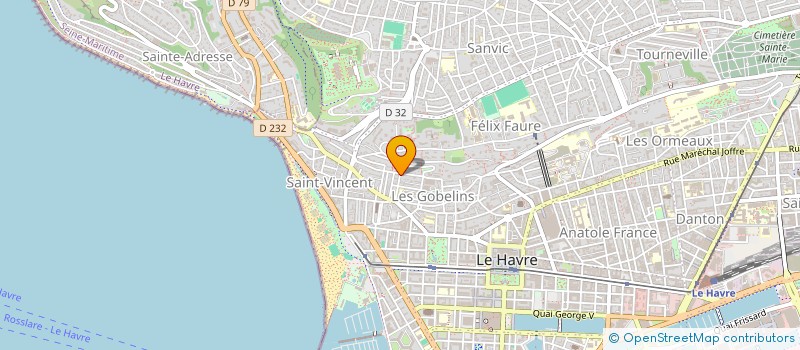 localisation de l'entreprise SCI PCGMLH à LE HAVRE