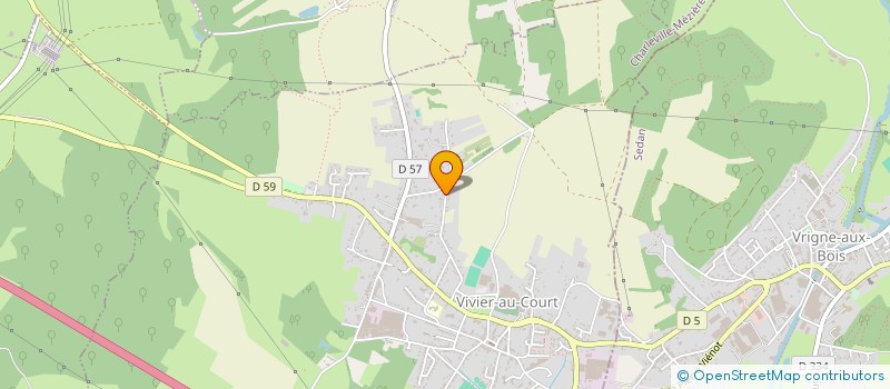 localisation de l'entreprise SCI PCGS  VIVIER-AU-COURT