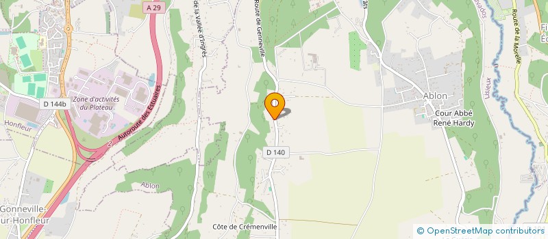 localisation de l'entreprise SCI PCJL  ABLON