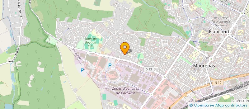 localisation de l'entreprise SCI PCL  MAUREPAS