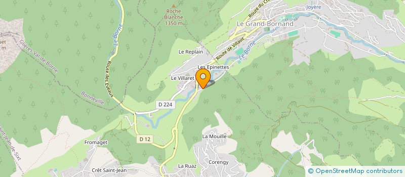 localisation de l'entreprise SCI PCLP  SAINT-JEAN-DE-SIXT