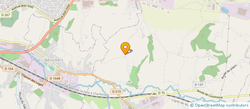 localisation de l'entreprise SCI PCM2A  FAUGUERNON