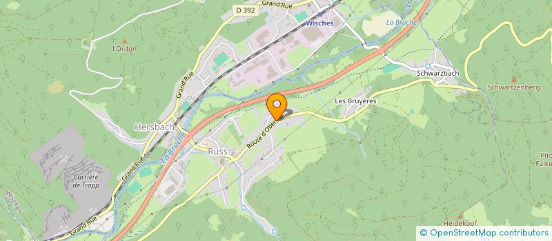 localisation de l'entreprise SCI PCMA  RUSS