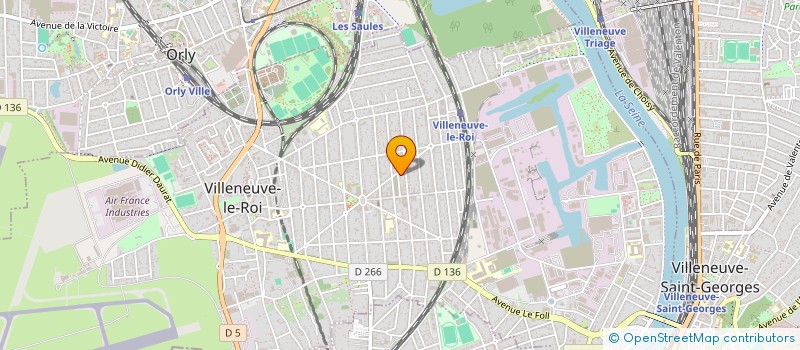 localisation de l'entreprise SCI PCNG  VILLENEUVE-LE-ROI