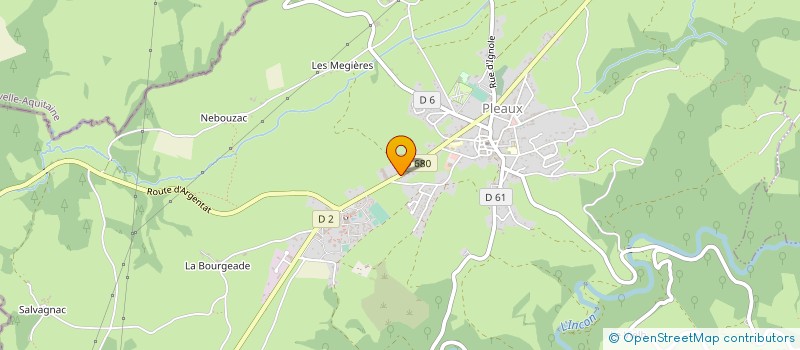 localisation de l'entreprise SCI PCP à PLEAUX