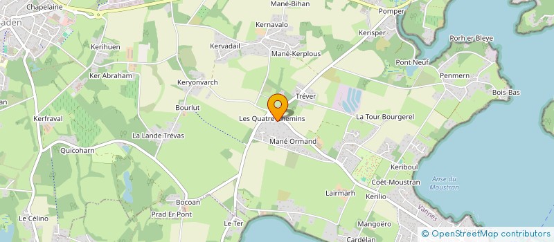 localisation de l'entreprise SCI PCRJ  BADEN