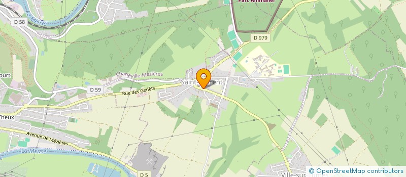 localisation de l'entreprise SCI PCS LORRAINE  SAINT-LAURENT