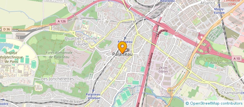 localisation de l'entreprise SCI PCSR à PALAISEAU