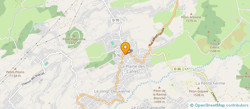 localisation de l'entreprise SCI PDC PLAINE SANTE à LE TAMPON