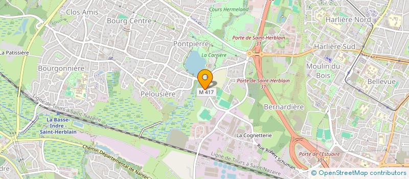 localisation de l'entreprise SCI PDF 93  SAINT-HERBLAIN