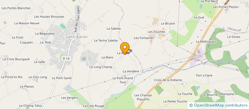 localisation de l'entreprise SCI PDG IMMO  LAMBALLE-ARMOR