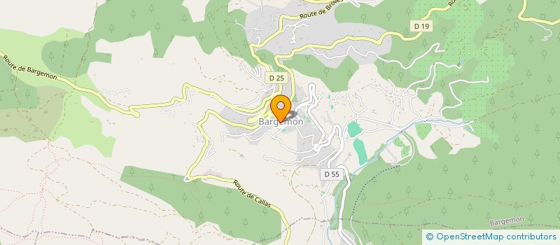 localisation de l'entreprise SCI PDT SIX  BARGEMON