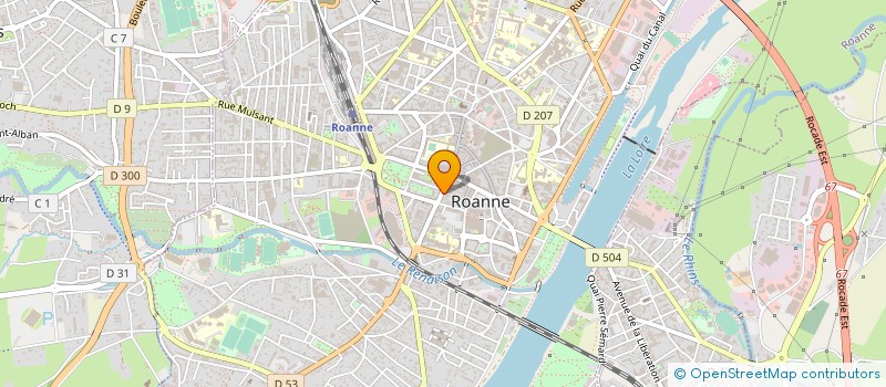 localisation de l'entreprise SCI PE &CH  MABLY