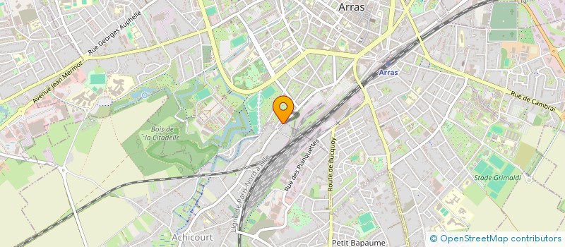 localisation de l'entreprise SCI PE DE LOUP à ARRAS