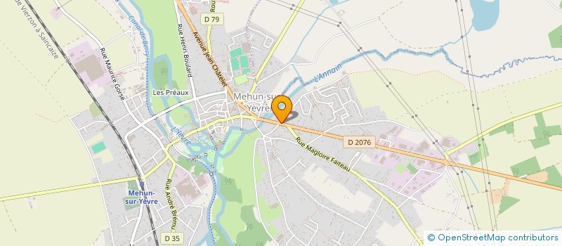 localisation de l'entreprise SCI PE2C  MEHUN-SUR-YEVRE