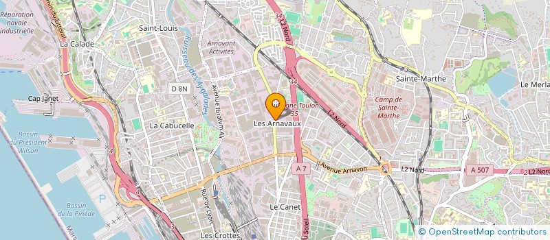 localisation de l'entreprise SCI PEA à MARSEILLE