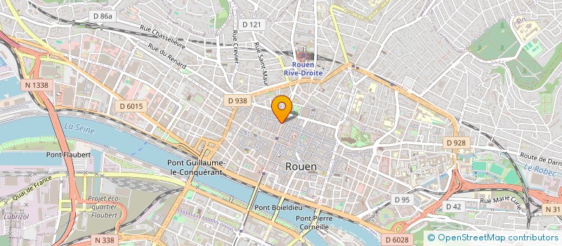 localisation de l'entreprise SCI PEACE à ROUEN