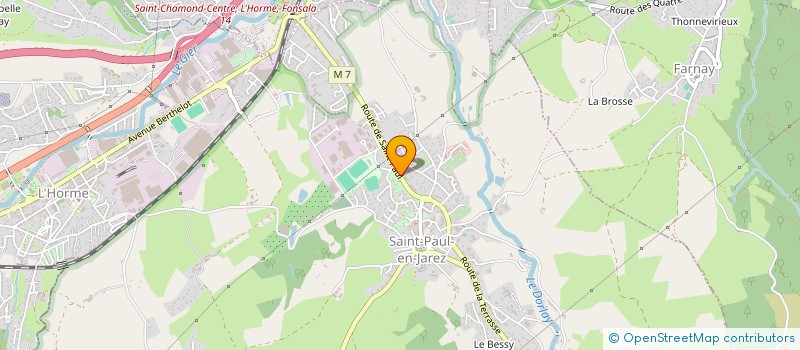 localisation de l'entreprise SCI PEAKY BLINDERS  SAINT-PAUL-EN-JAREZ