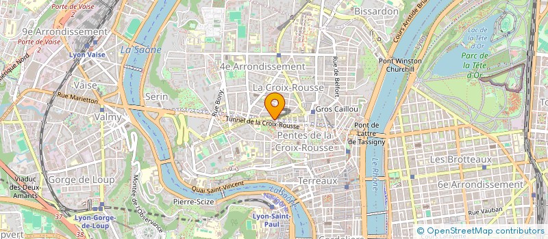 localisation de l'entreprise SCI PEALE  LYON